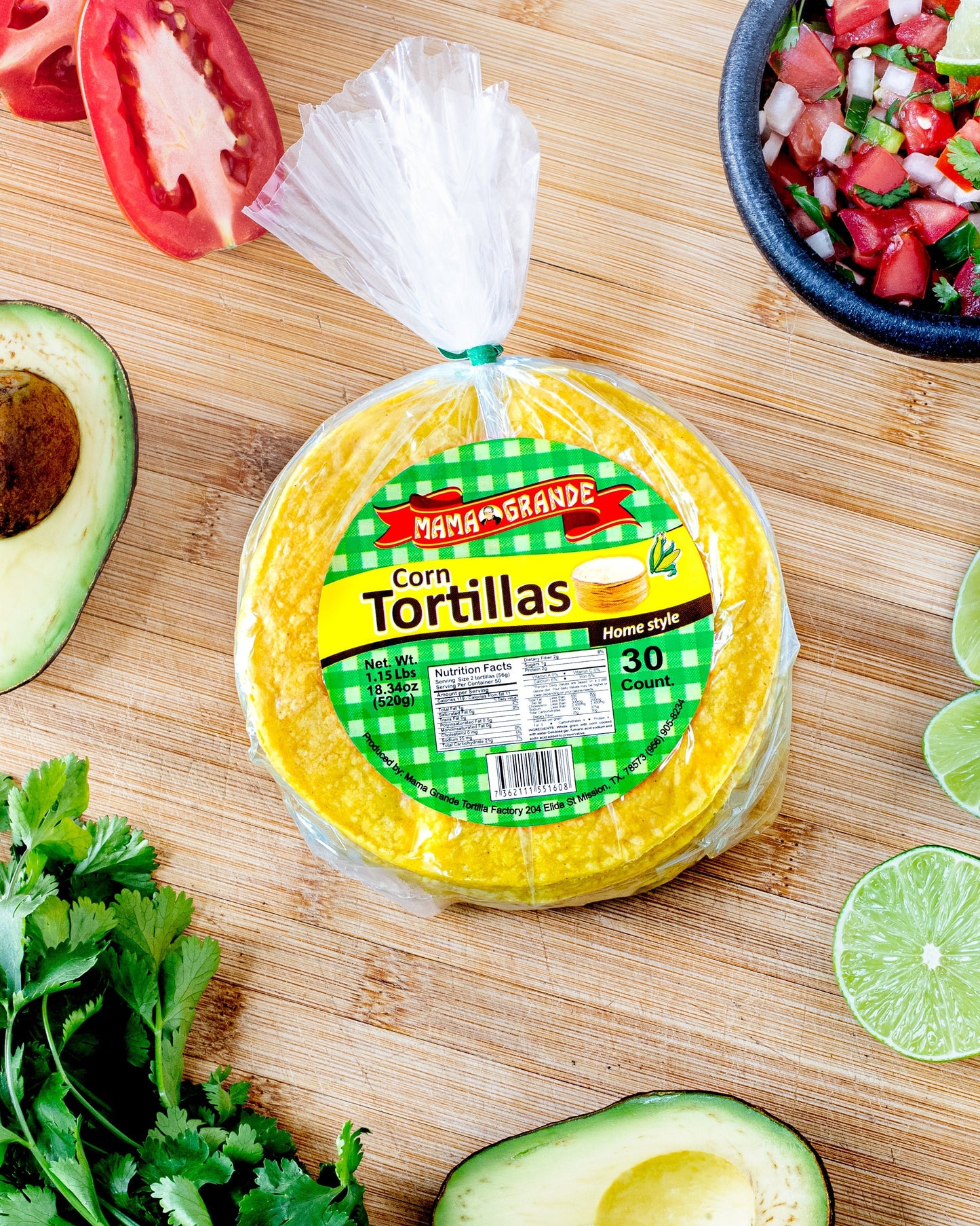Yellow Corn Tortillas - Medium (30 Tortillas) - Mama Grande Tortilla Factory