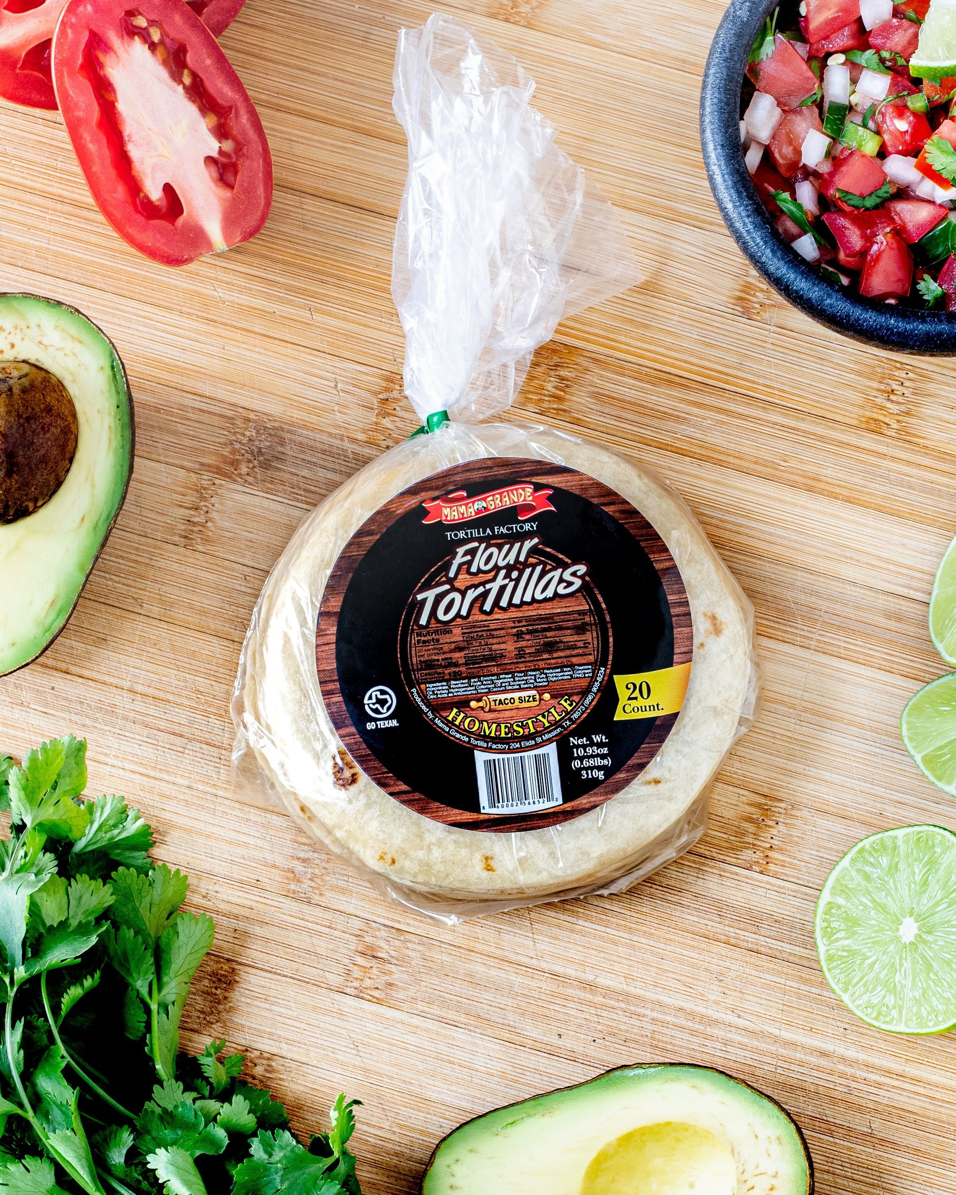 Flour Tortillas - Taco Size - Mama Grande Tortilla Factory