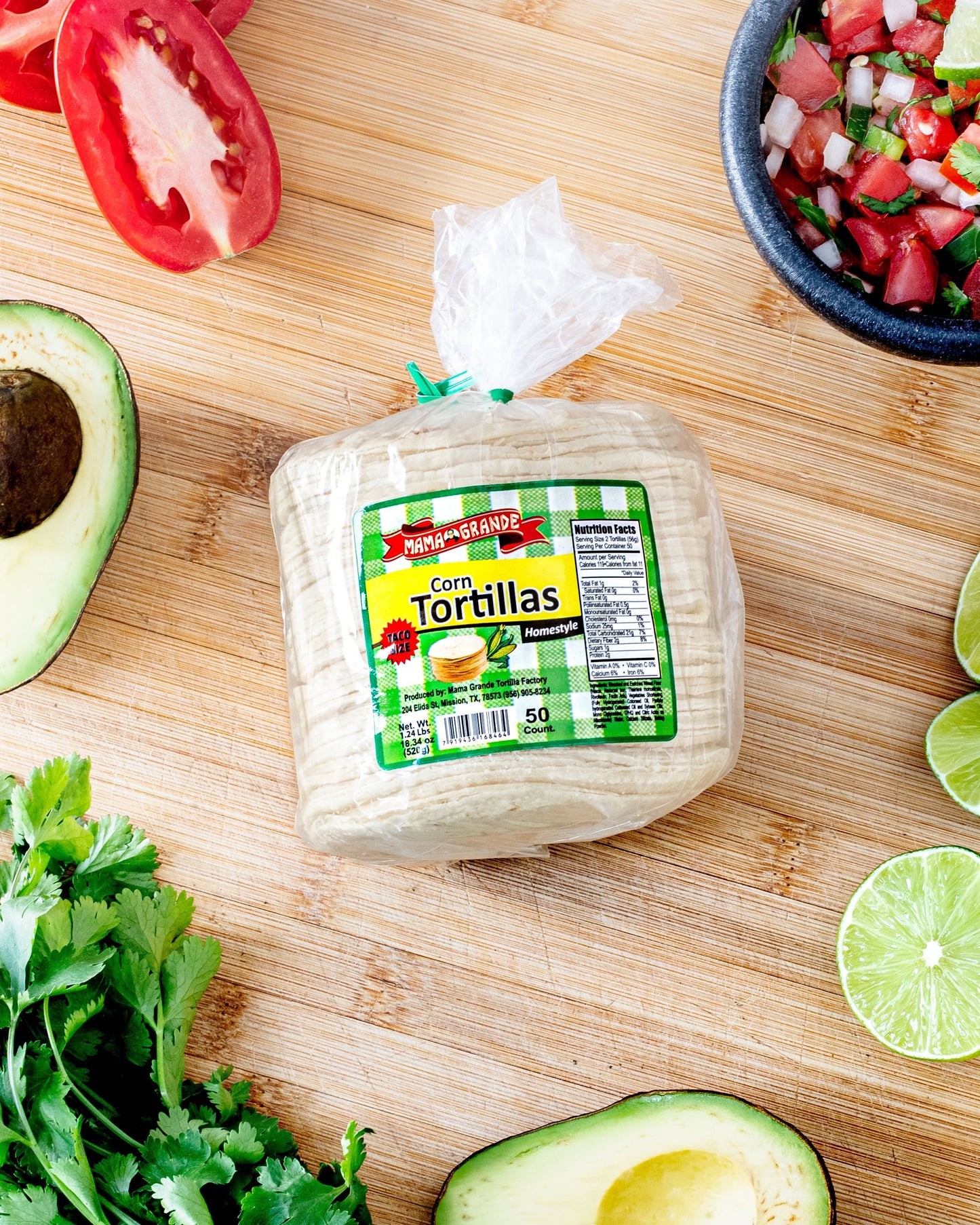 White Corn Tortillas - Taco Size (50 Tortillas) - Mama Grande Tortilla Factory